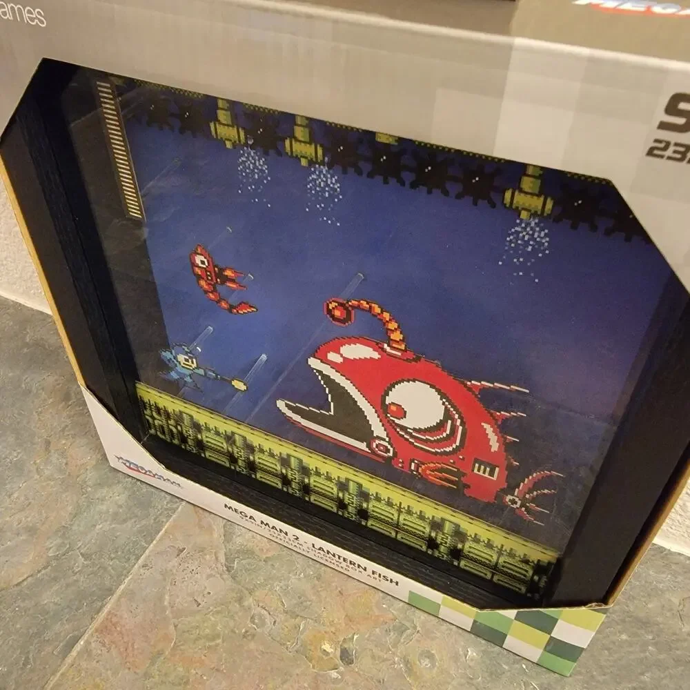 Pixel Frames - Mega Man 2, Lantern Fish (NEW) - 9